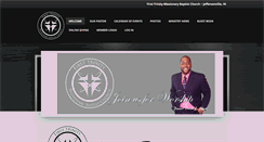 Desktop Screenshot of firstrinityfaithful.com